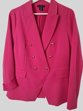 Sincerly Jules Women's Fuchsia Blazer